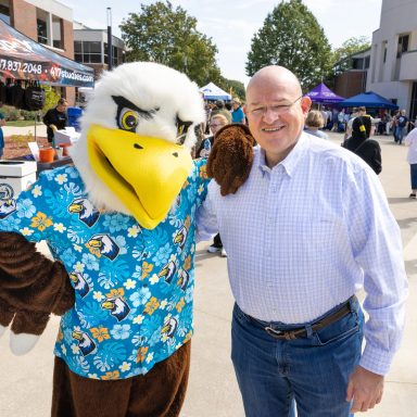 Dr. Higdon & Ozzy OTC College Development Day